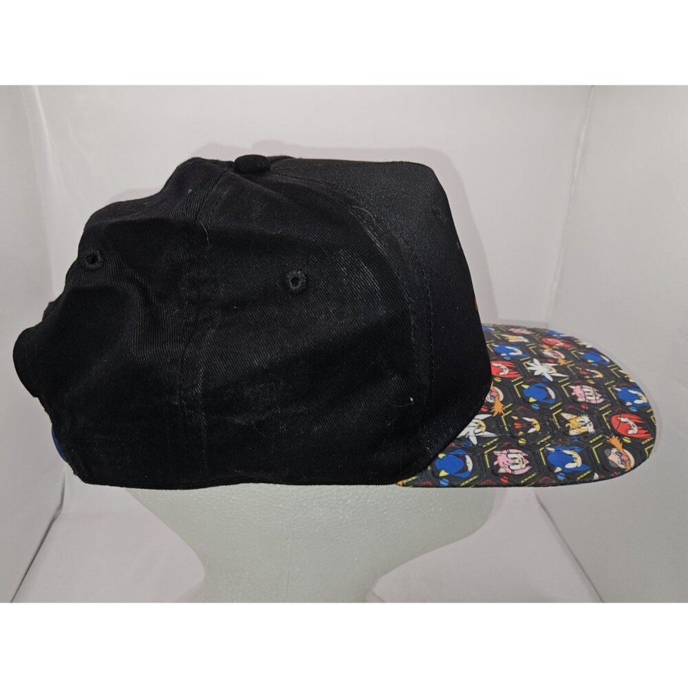 Sonic The Hedgehog Boys Youth Flat Bill Baseball Cap Snapback Gamer Hat Clean - Picture 5 of 7